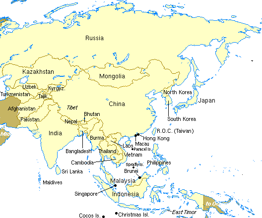 (Asia Map graphic)