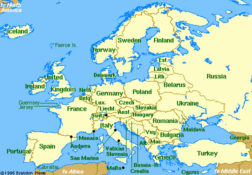 (Europe Map graphic)